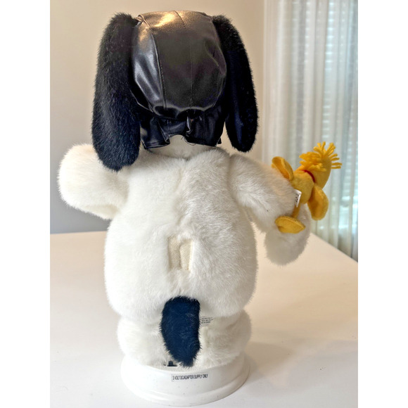 Vintage Snoopy Plush with Woodstock World War I Flying Ace with Aviator 17” - Picture 2 of 10